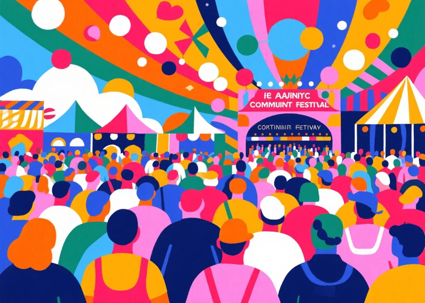 社群活动与主题季示意图